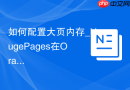 如何配置大页内存_HugePages在Oracle中的开启与验证