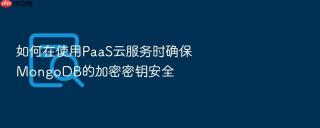 如何在使用paas云服务时确保mongodb的加密密钥安全
