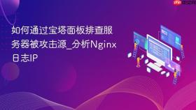 如何通过宝塔面板排查服务器被攻击源_分析nginx日志ip