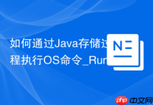 如何通过Java存储过程执行OS命令_Runtime.getRuntime().exec的封装与安全限制