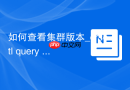 如何查看集群版本_crsctl query crs activeversion当前版本