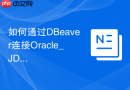 如何通过DBeaver连接Oracle_JDBC驱动下载与URL配置