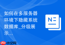 如何在多服务器环境下隐藏系统数据库_分级展示与过滤规则