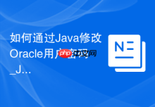 如何通过Java修改Oracle用户密码_JDBC执行ALTER USER的权限要求与连接重置