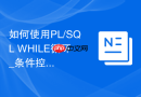 如何使用PL/SQL WHILE循环_条件控制与死循环预防机制