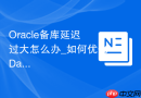 Oracle备库延迟过大怎么办_如何优化Data Guard日志传输性能
