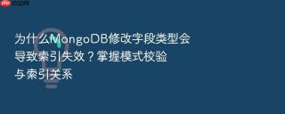 为什么mongodb修改字段类型会导致索引失效？掌握模式校验与索引关系