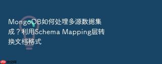 mongodb如何处理多源数据集成?利用schema mapping层转换文档格式