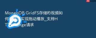 mongodb gridfs存储的视频如何在网页实现拖动播放_支持http range请求