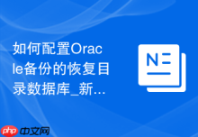 如何配置Oracle备份的恢复目录数据库_新建表空间并使用命令注册目录