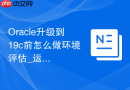 Oracle升级到19c前怎么做环境评估_运行预升级脚本生成系统检查报告