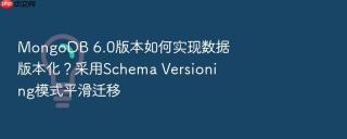 mongodb 6.0版本如何实现数据版本化？采用schema versioning模式平滑迁移