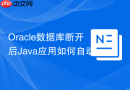 Oracle数据库断开后Java应用如何自动重连_配置HikariCP的keepaliveTime参数