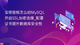 宝塔面板怎么给mysql开启ssl加密连接_配置证书提升数据库安全性