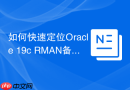 如何快速定位Oracle 19c RMAN备份瓶颈_使用BACKUP VALIDATE测试