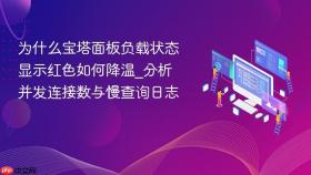 为什么宝塔面板负载状态显示红色如何降温_分析并发连接数与慢查询日志