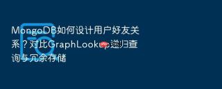 mongodb如何设计用户好友关系?对比graphlookup递归查询与冗余存储