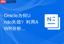 Oracle为何Undo失效？利用AWR分析UNDO使用情况