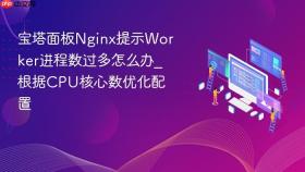 宝塔面板Nginx提示Worker进程数过多怎么办_根据CPU核心数优化配置