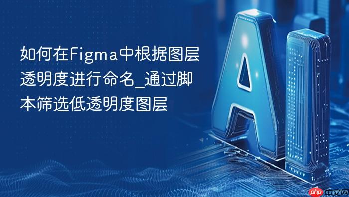 如何在figma中根据图层透明度进行命名_通过脚本筛选低透明度图层