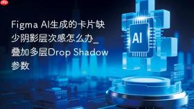 figma ai生成的卡片缺少阴影层次感怎么办_叠加多层drop shadow参数
