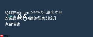 如何在mongodb中优化嵌套文档的深层查询_创建路径索引提升点查性能