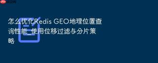 怎么优化Redis GEO地理位置查询性能_使用位移过滤与分片策略
