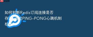 如何判断redis订阅连接是否存活_通过ping-pong心跳机制检测