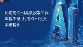 如何用kimi高效撰写工作流程手册_利用kimi长文本结构化