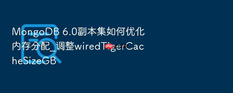 mongodb 6.0副本集如何优化内存分配_调整wiredtigercachesizegb
