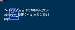 Redis从节点启动后如何自动加入哨兵监控_配置文件动态写入规则解析