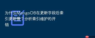 为什么mongodb在更新字段后索引更新慢?分析索引维护的开销
