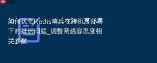 如何优化redis哨兵在跨机房部署下的延迟问题_调整网络容忍度相关参数