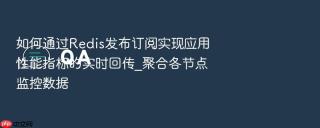 如何通过redis发布订阅实现应用性能指标的实时回传_聚合各节点监控数据