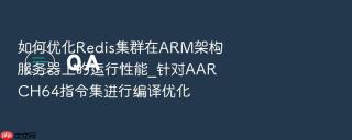 如何优化redis集群在arm架构服务器上的运行性能_针对aarch64指令集进行编译优化