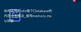 如何监控redis每个database的内存分布情况_使用memory stats详查