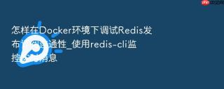 怎样在docker环境下调试redis发布订阅连通性_使用redis-cli监控实时消息