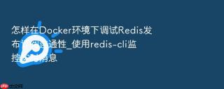 怎样在Docker环境下调试Redis发布订阅连通性_使用redis-cli监控实时消息