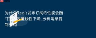 为什么redis发布订阅的性能会随订阅者数量线性下降_分析消息复制开销