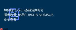 如何统计redis当前活跃的订阅者数量_使用pubsub numsub命令查看