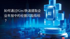 如何通过Kimi快速提取企业年报中的经营风险指标？