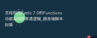 怎样利用Redis 7.0的Functions功能实现防穿透逻辑_服务端脚本封装