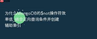 为什么mongodb的$not操作符效率低_结合正向查询条件并创建辅助索引