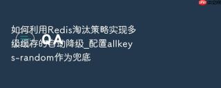 如何利用Redis淘汰策略实现多级缓存的自动降级_配置allkeys-random作为兜底