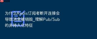 为什么Redis订阅者断开连接会导致消息被销毁_理解Pub/Sub的非持久化特征