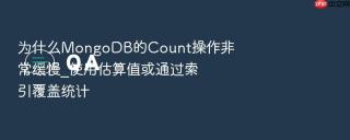 为什么mongodb的count操作非常缓慢_使用估算值或通过索引覆盖统计