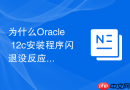 为什么Oracle 12c安装程序闪退没反应_通过检查JRE环境变量冲突解决