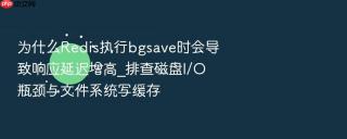 为什么Redis执行bgsave时会导致响应延迟增高_排查磁盘I/O瓶颈与文件系统写缓存