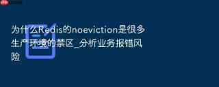为什么Redis的noeviction是很多生产环境的禁区_分析业务报错风险