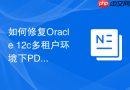 如何修复Oracle 12c多租户环境下PDB无法自动开启_通过触发器实现状态保存